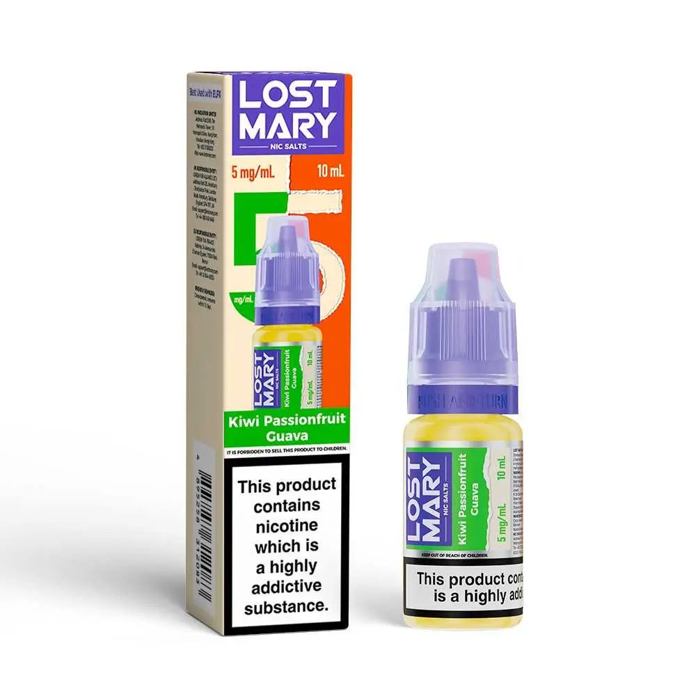 Lost Mary Nic Salts 5mg (Pack of 10)