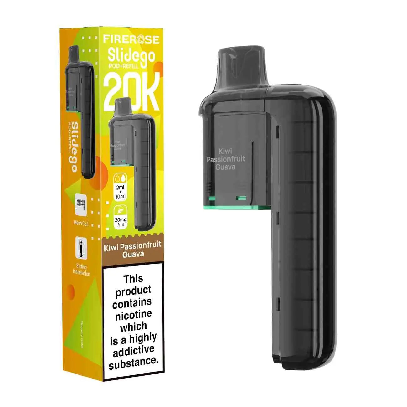 Firerose SLIDEGO 20K Replacement Pod (Pack of 5)