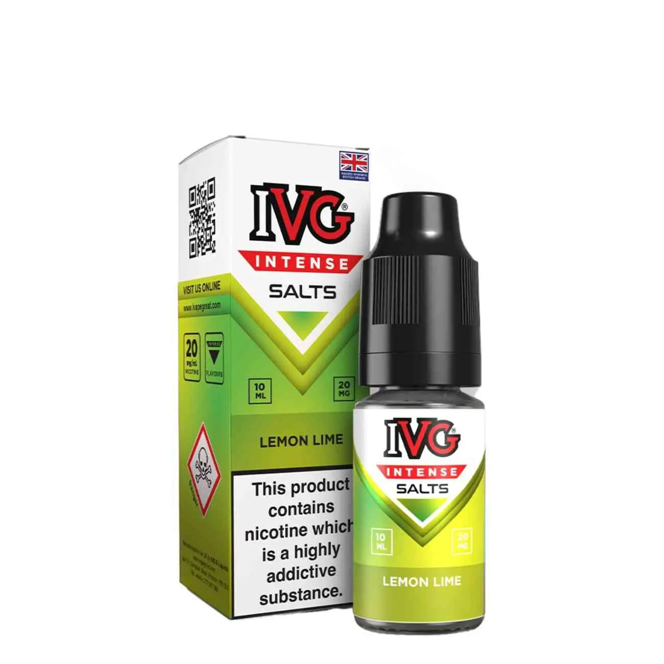 IVG Intense Nic Salts 20mg (Pack of 10)