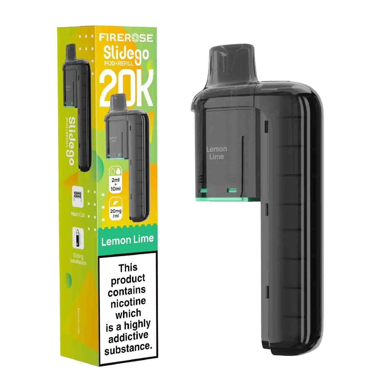 Firerose SLIDEGO 20K Replacement Pod (Pack of 5)