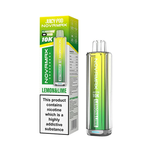 Juicy Pod Novamax 10K Pre-Filled Vape Kit (Pack of 5) Juicy Pod