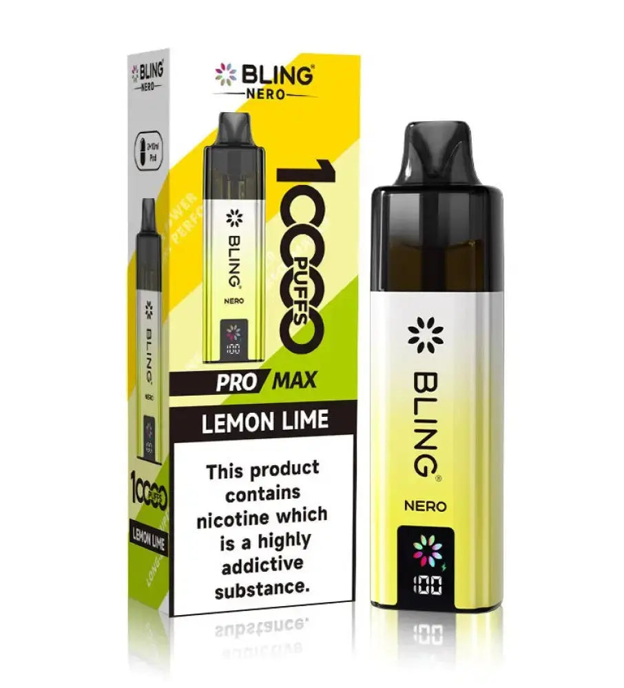 Bling 10k Nero Pre-Filled Pod Kit (Pack of 1)