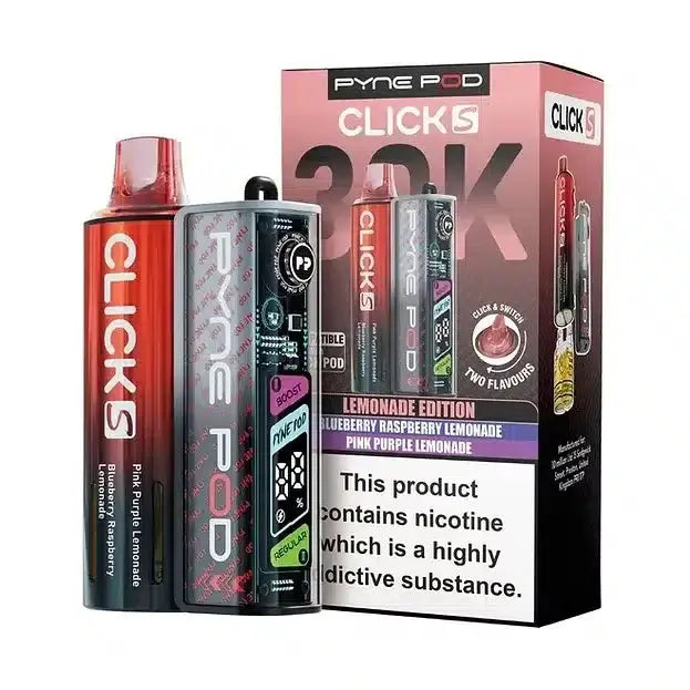 Pyne Pod Click S 30K Pre-Filled Pod Kit (Pack of 5)