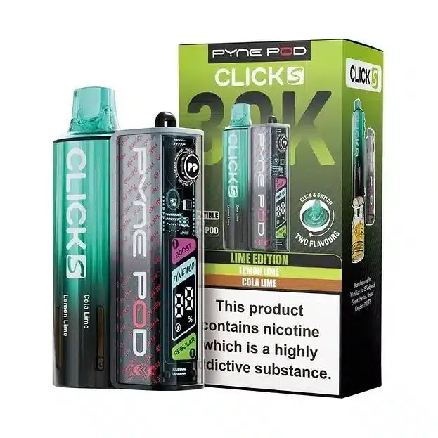 Pyne Pod Click S 30K Pre-Filled Pod Kit (Pack of 5)