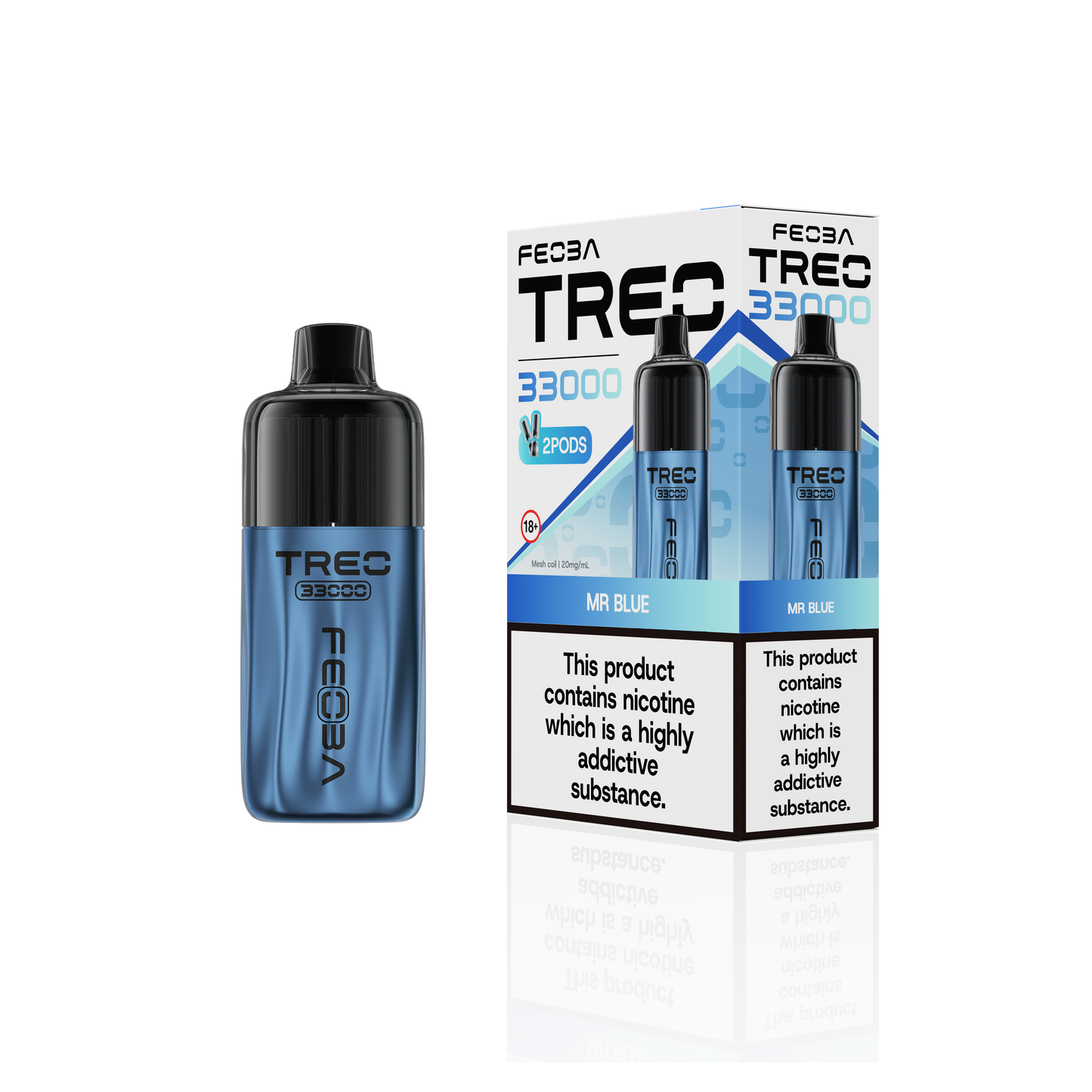 Feoba Treo 33K Prefilled Vape Kit (Pack of 6)