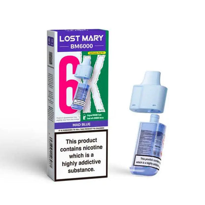 Lost Mary BM6000 Replacement Pods (Pack of 5) Lost Mary