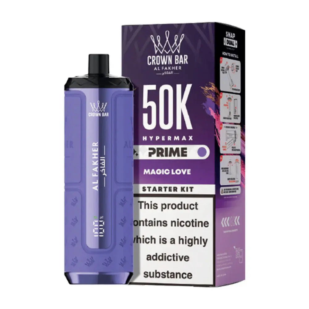 Alfakher Crown Bar 50K Hypermax Kit (Pack of 5)