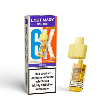 Lost Mary BM6000 Replacement Pods (Pack of 5) Lost Mary
