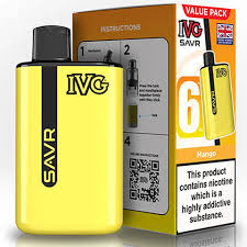 IVG SAVR 3000 Puffs Pre-Filled Pod Kit (Pack of 5) IVG