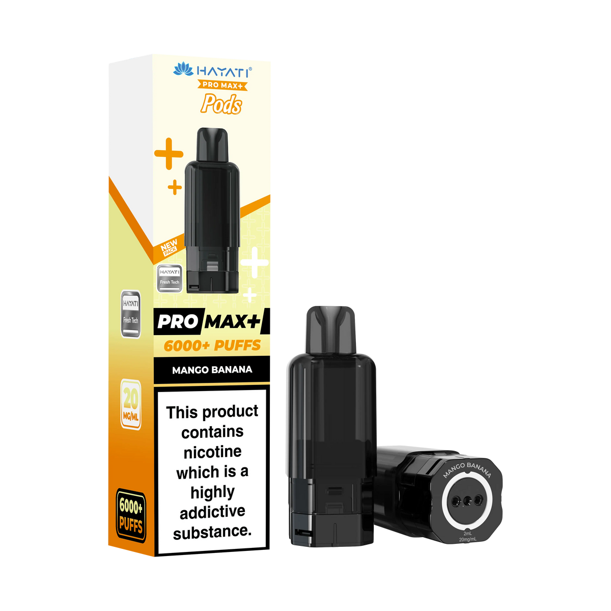 Hayati Pro Max+ Replacement Pods (Pack of 5)
