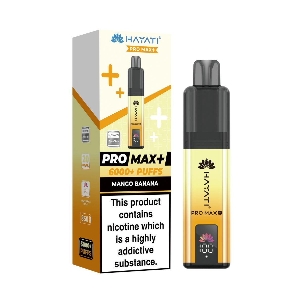 Hayati Pro Max+ Pre-Filled Pod Kit (Pack of 5)