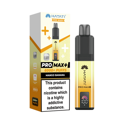 Hayati Pro Max+ Pre-Filled Pod Kit (Pack of 5)