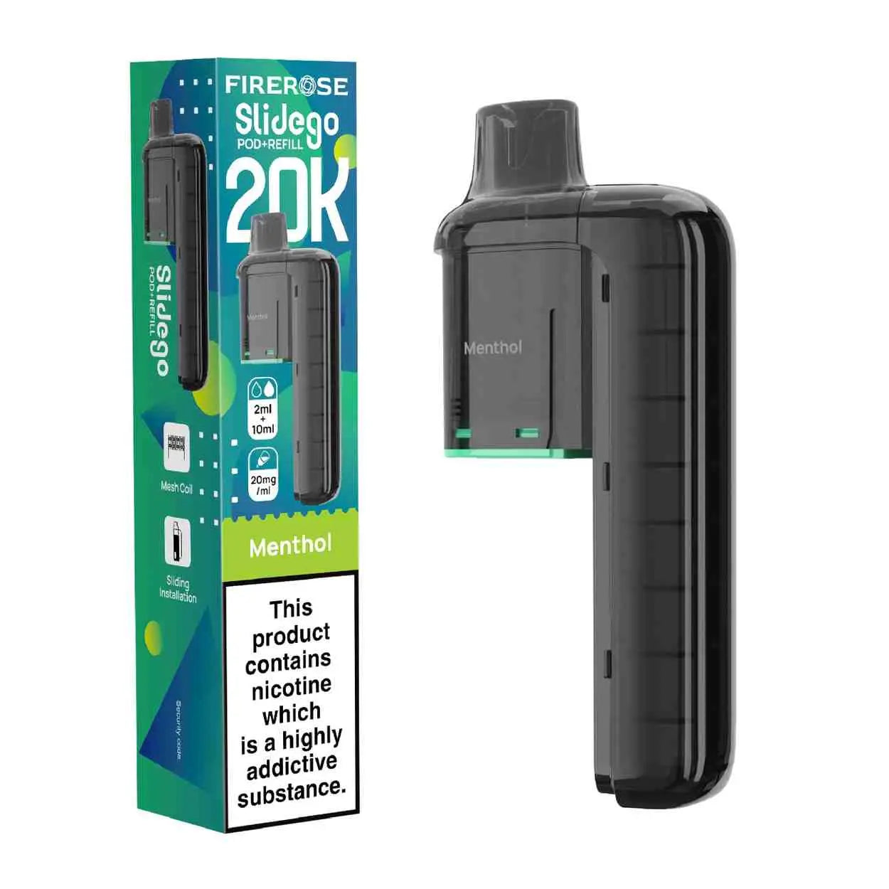 Firerose SLIDEGO 20K Replacement Pod (Pack of 5)