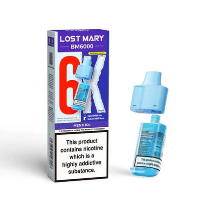 Lost Mary BM6000 Replacement Pods (Pack of 5) Lost Mary