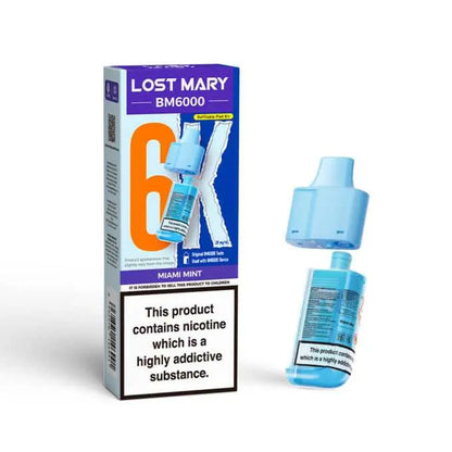 Lost Mary BM6000 Replacement Pods (Pack of 5) Lost Mary