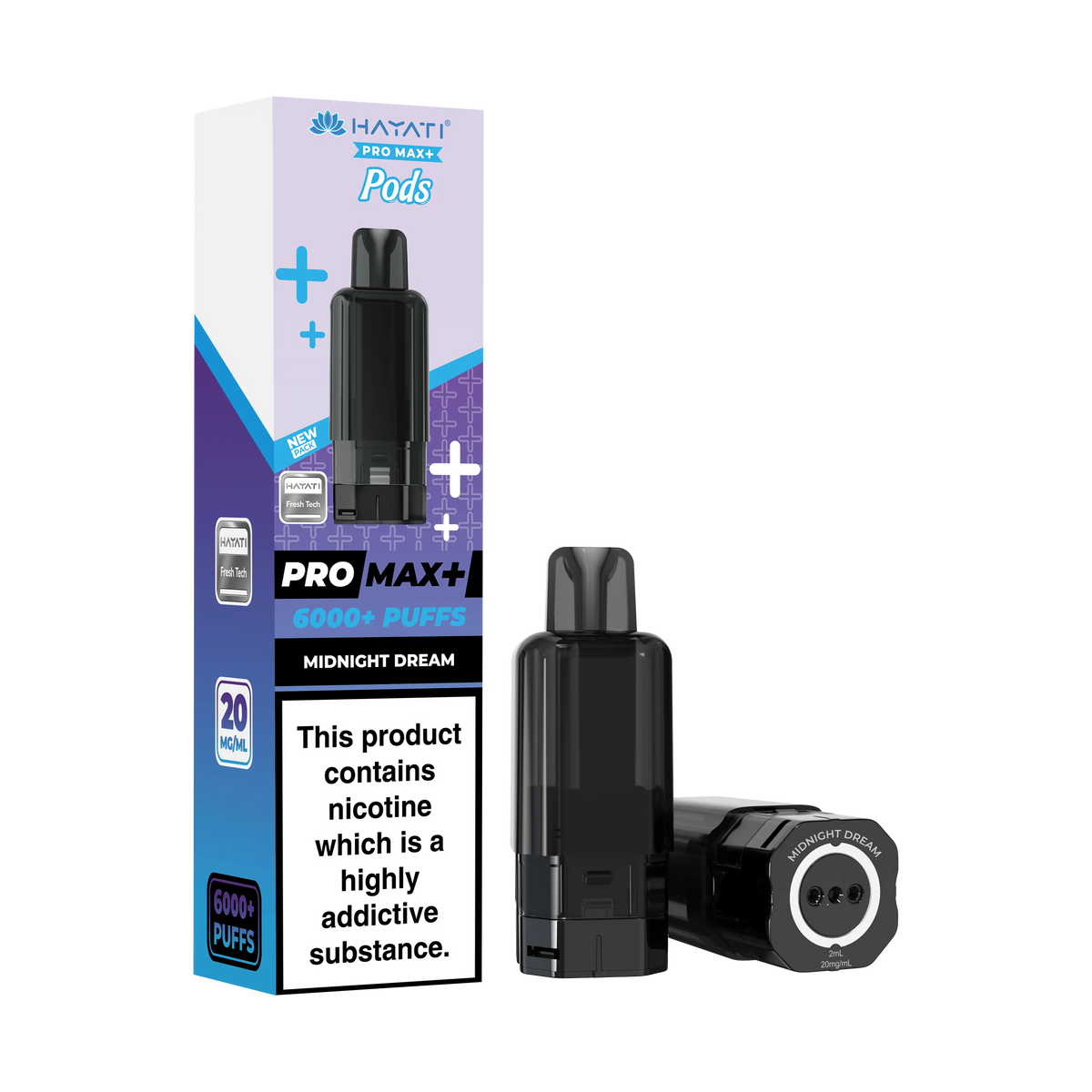 Hayati Pro Max+ Replacement Pods (Pack of 5)