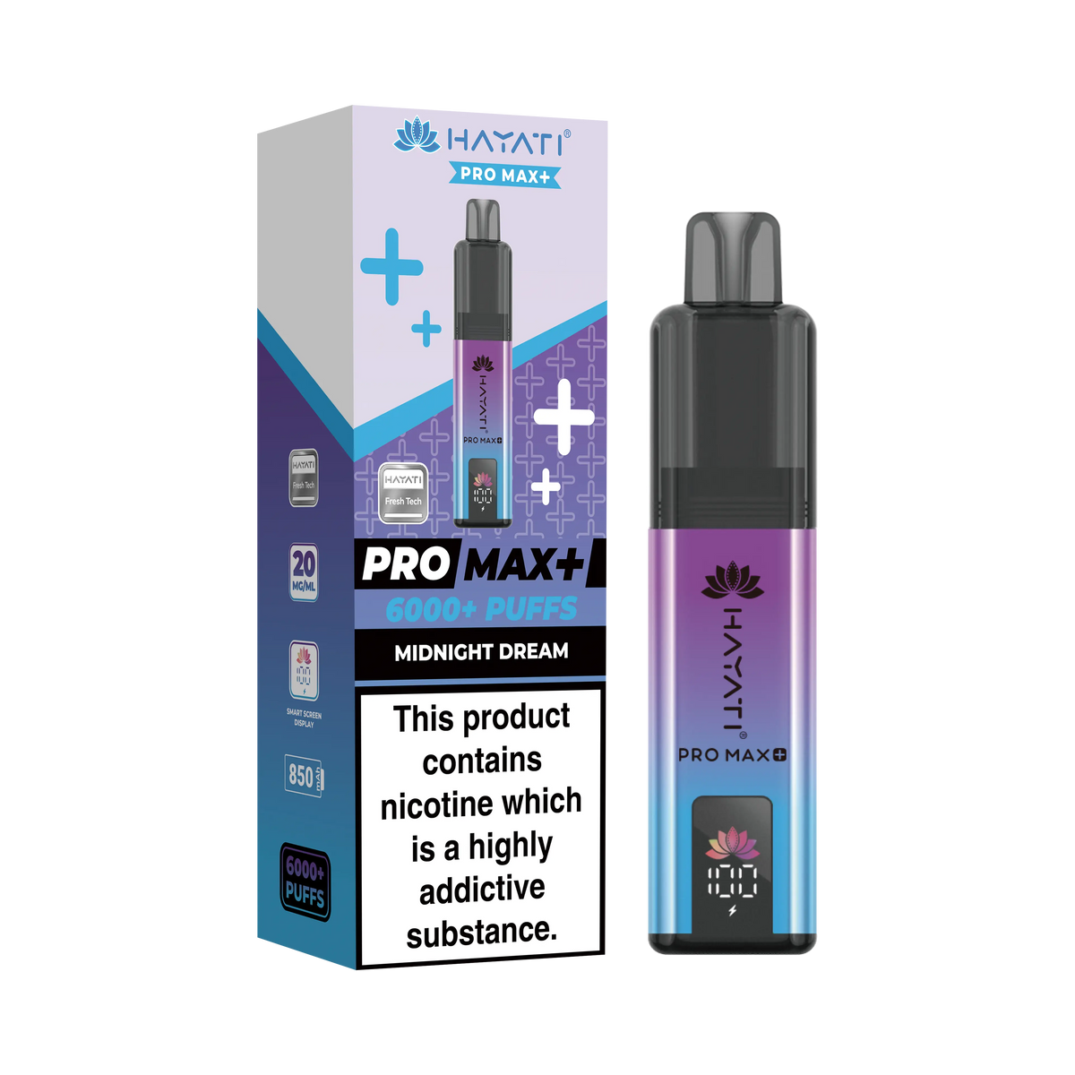 Hayati Pro Max+ Pre-Filled Pod Kit (Pack of 5)