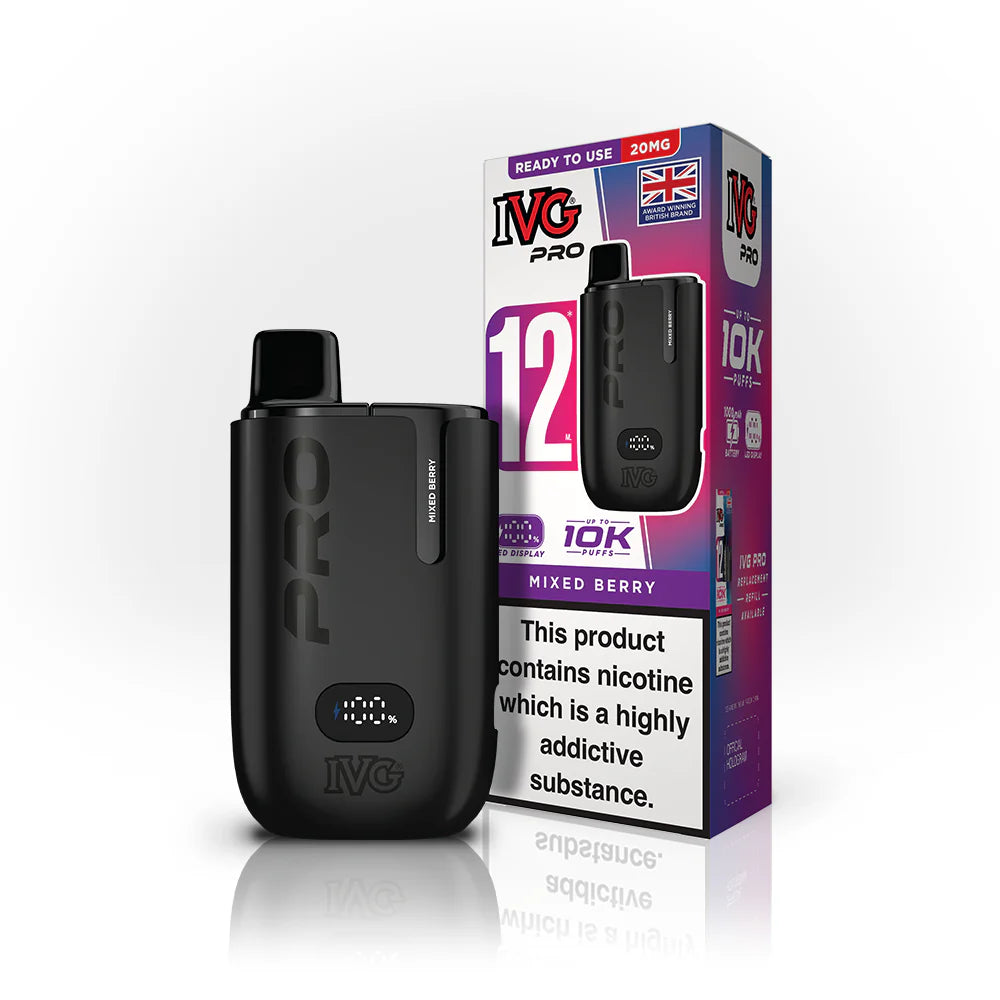 IVG PRO 12 Pre-Filled Pod Kit (Pack of 5)