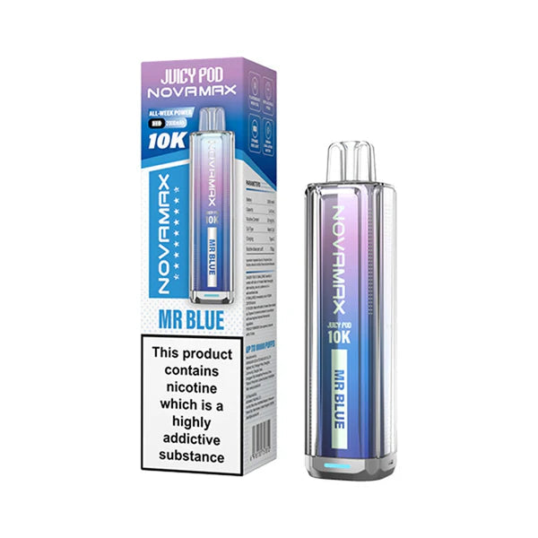 Juicy Pod Novamax 10K Pre-Filled Vape Kit (Pack of 5) Juicy Pod