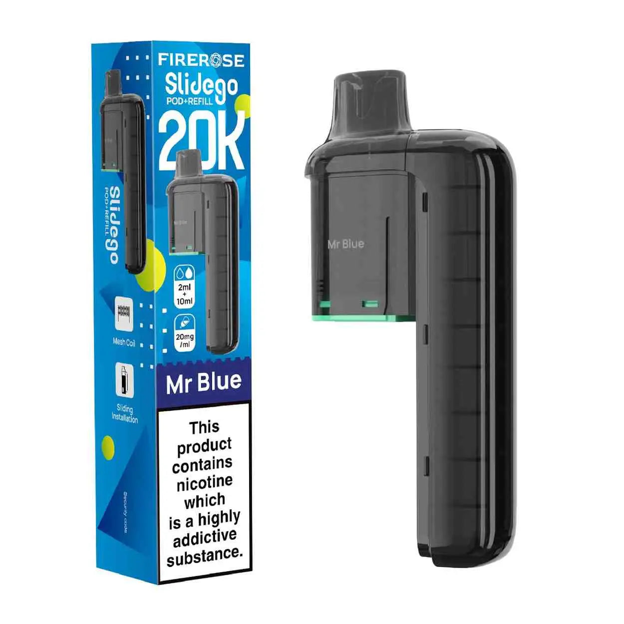 Firerose SLIDEGO 20K Replacement Pod (Pack of 5)