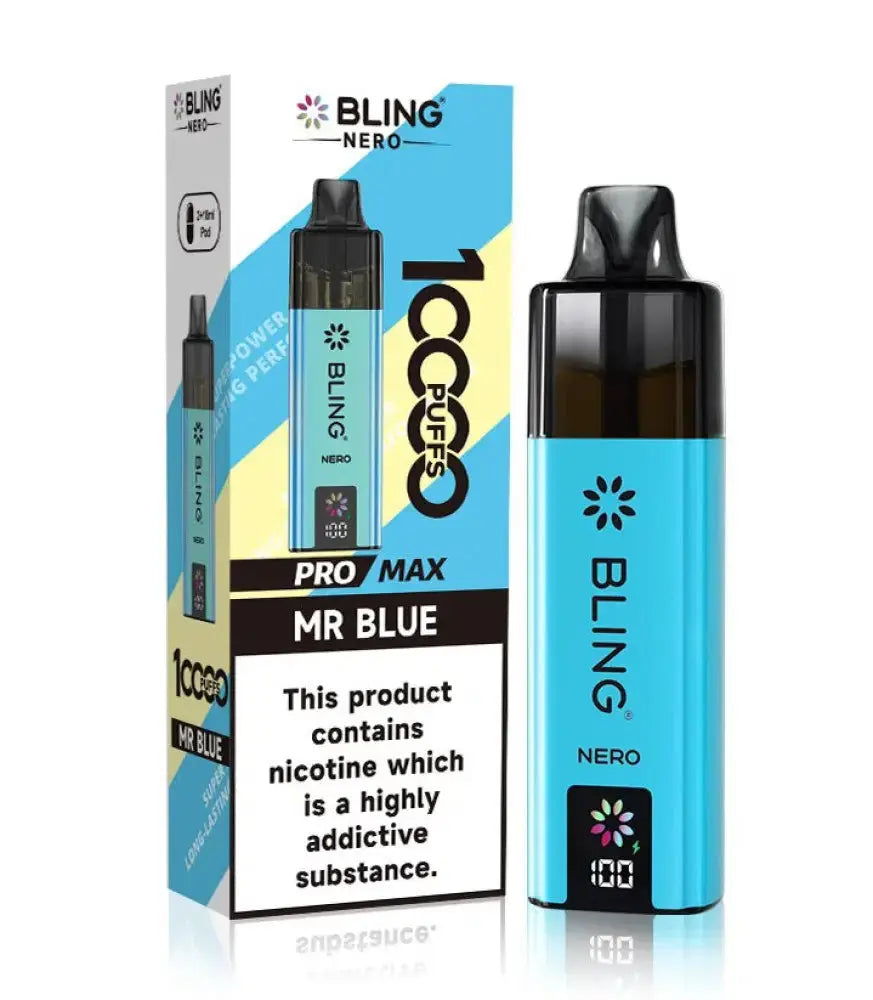 Bling 10k Nero Pre-Filled Pod Kit (Pack of 1)