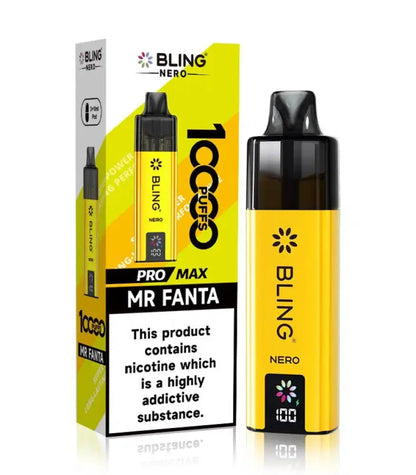 Bling 10k Nero Pre-Filled Pod Kit (Pack of 1)