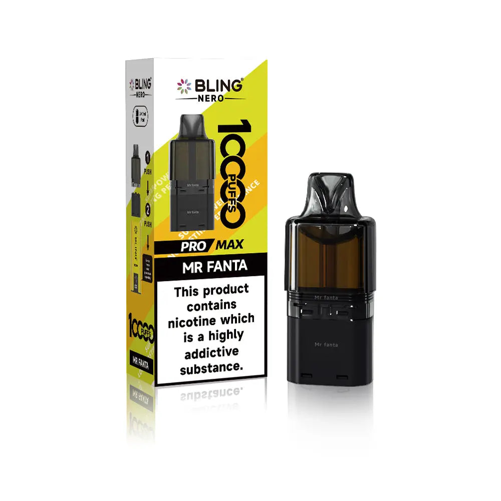 Bling 10k Nero Replacement Pod (Pack of 1)