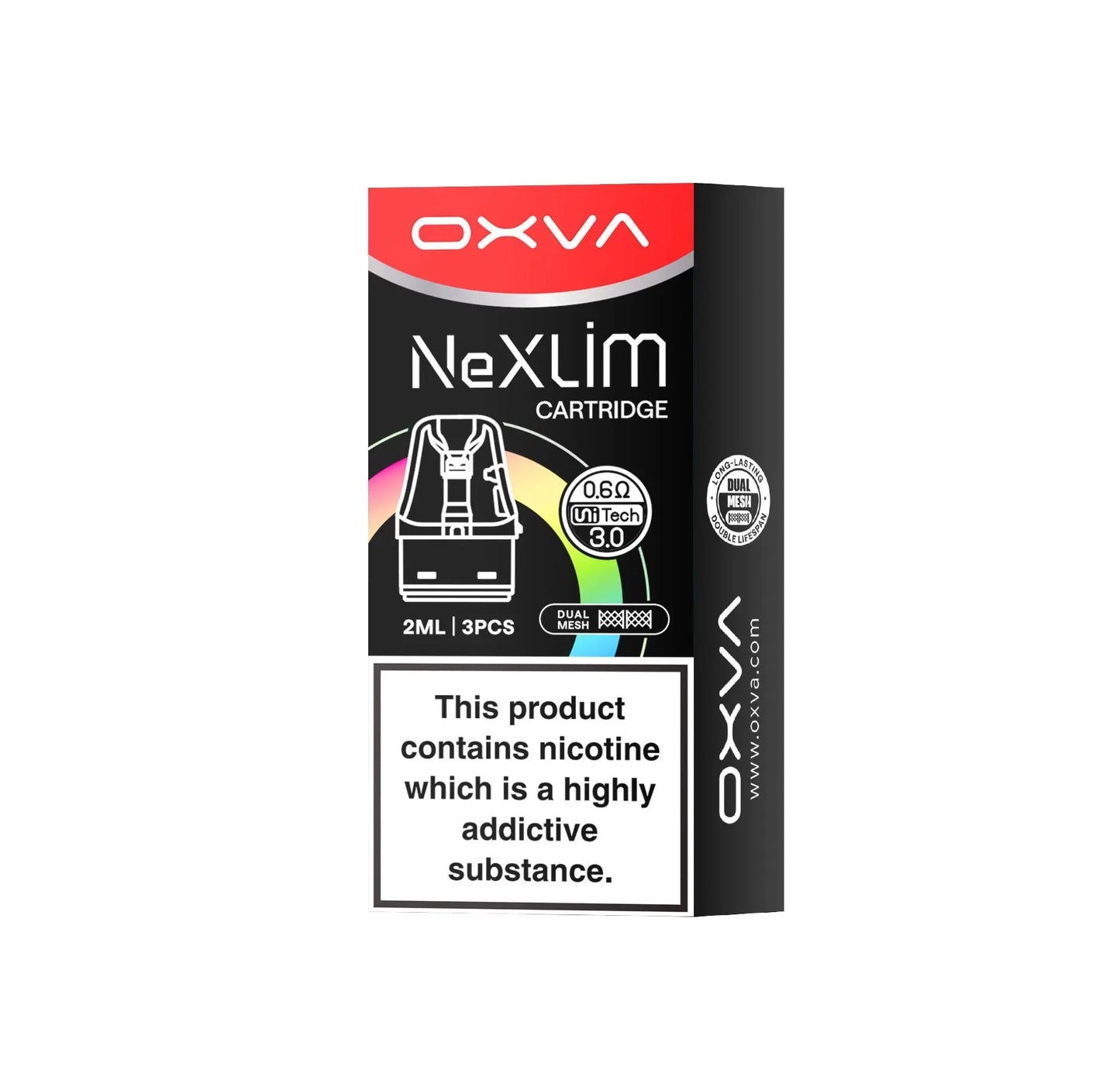 Oxva Nexlim Unitec 3.0 Replacement Pods 2ML (Pack of 3)
