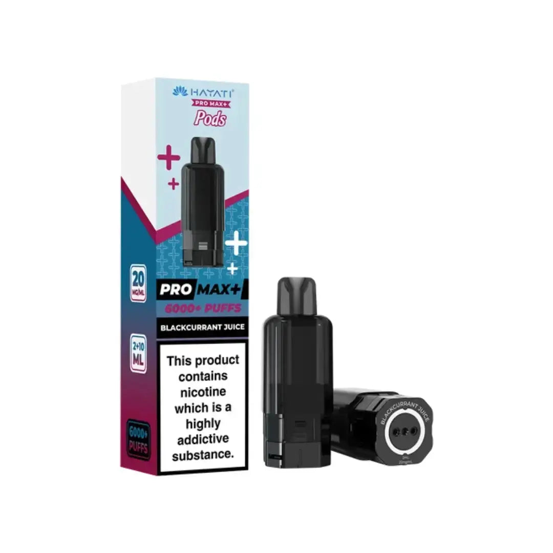 Hayati Pro Max+ Replacement Pods (Pack of 5)