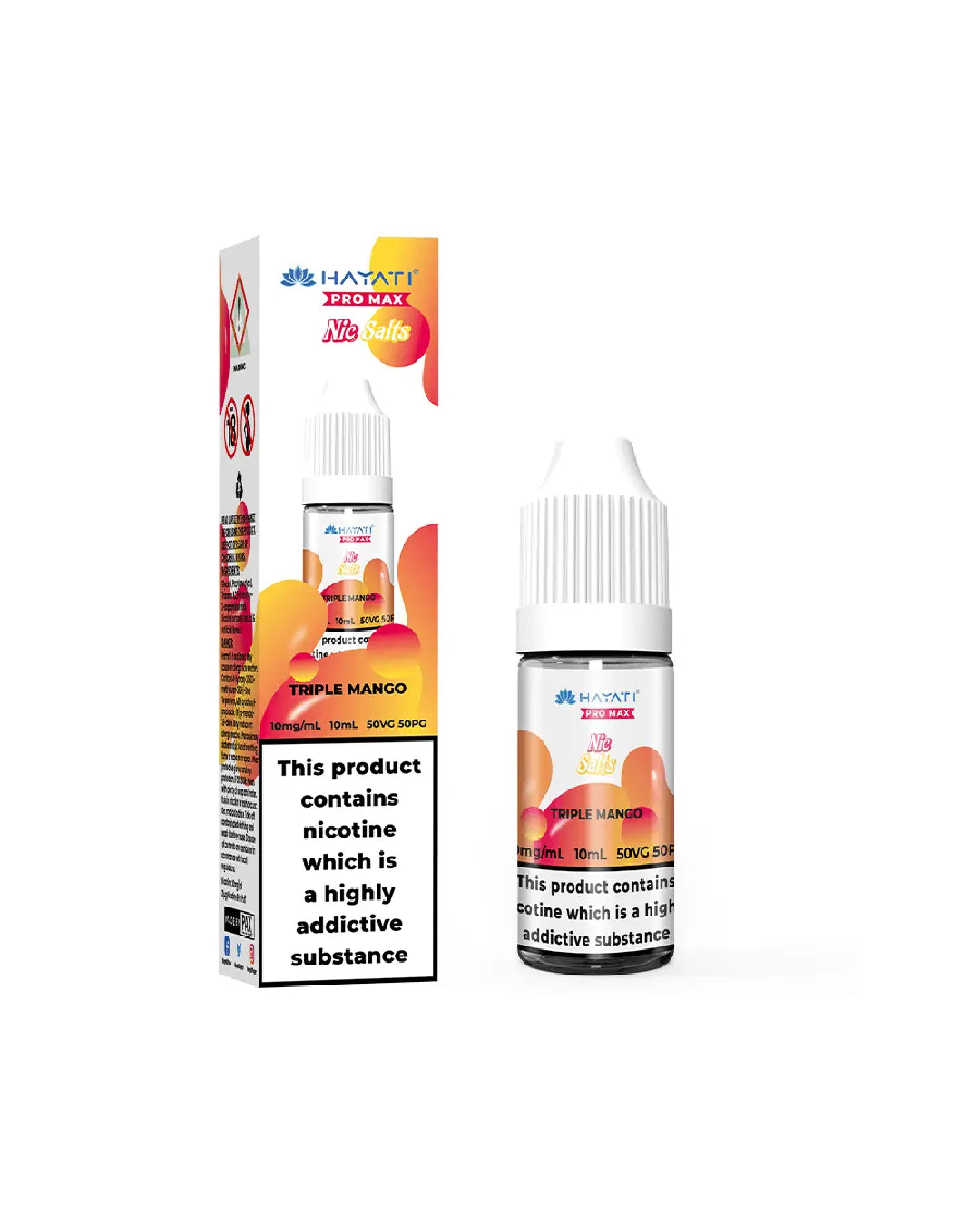 Hayati Pro Max Nic Salts 10mg (Pack of 1)