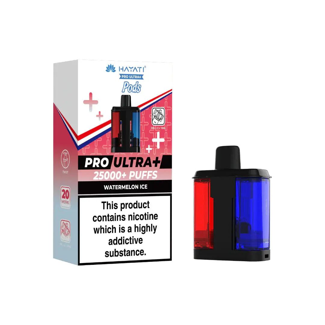 Hayati Pro Ultra 25K Replacement Pods (Pack of 5)