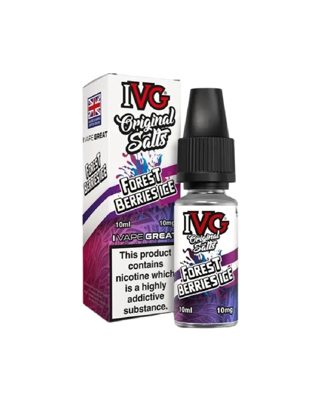 IVG Original Nic Salts 10MG (Pack of 10)