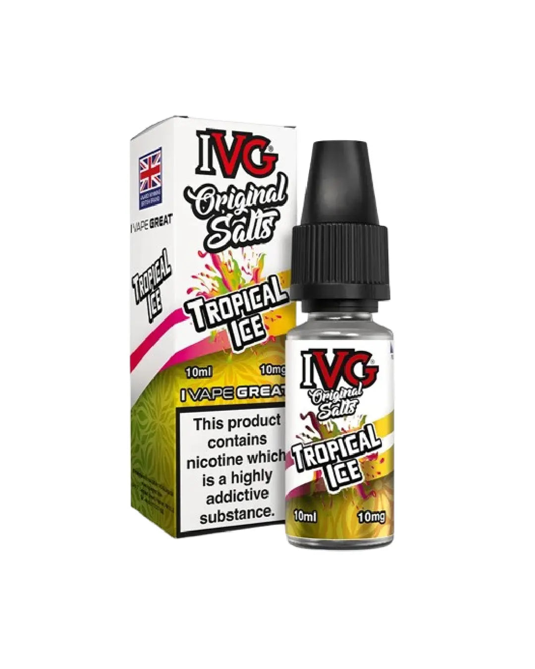 IVG Original Nic Salts 10MG (Pack of 10)