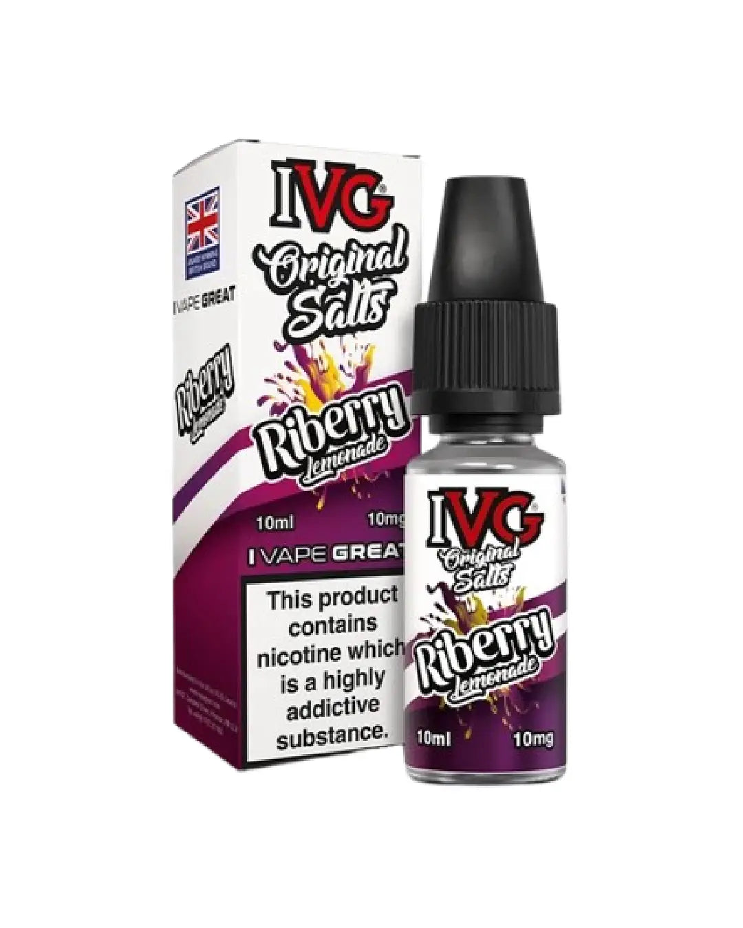 IVG Original Nic Salts 20MG (Pack of 10)