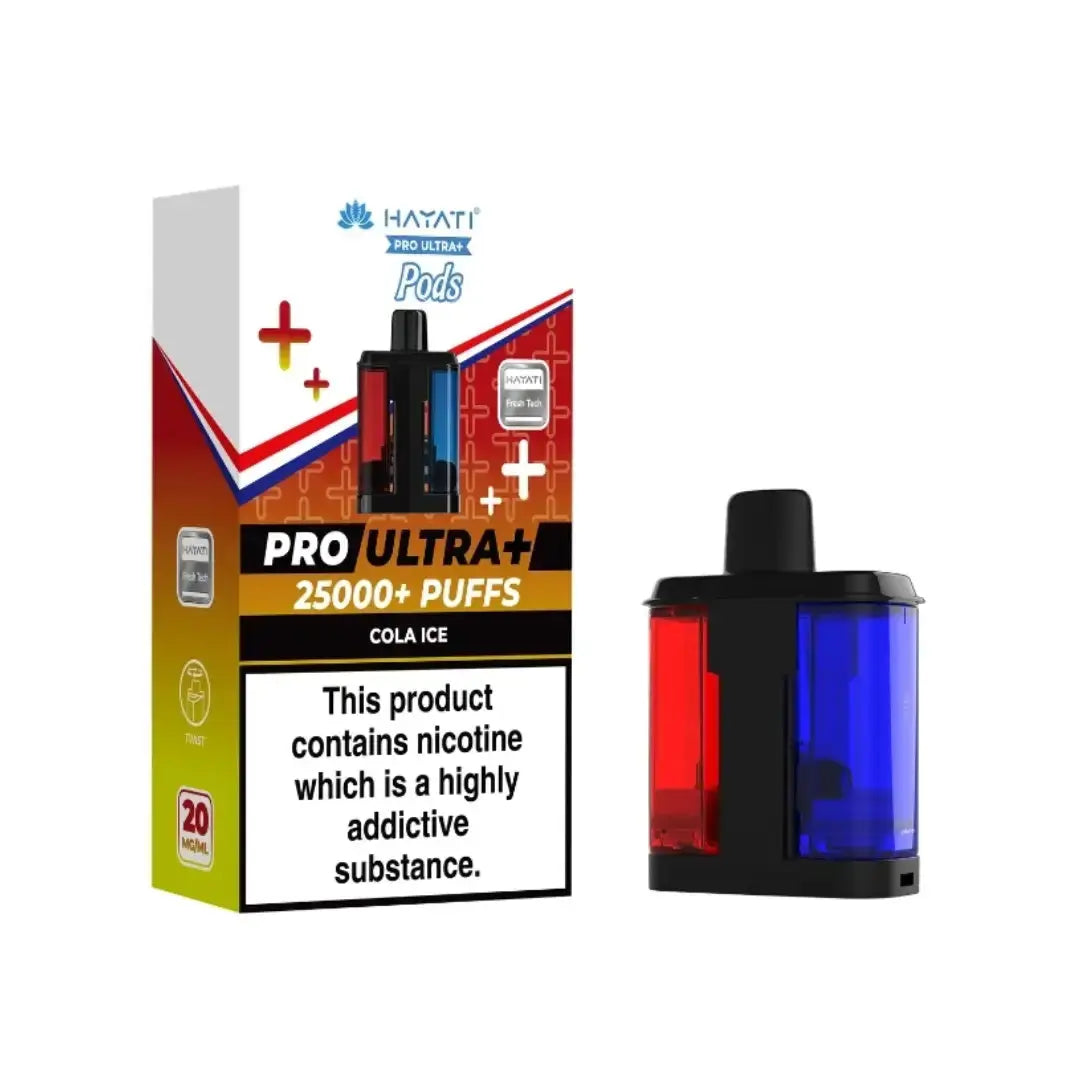 Hayati Pro Ultra 25K Replacement Pods (Pack of 5)