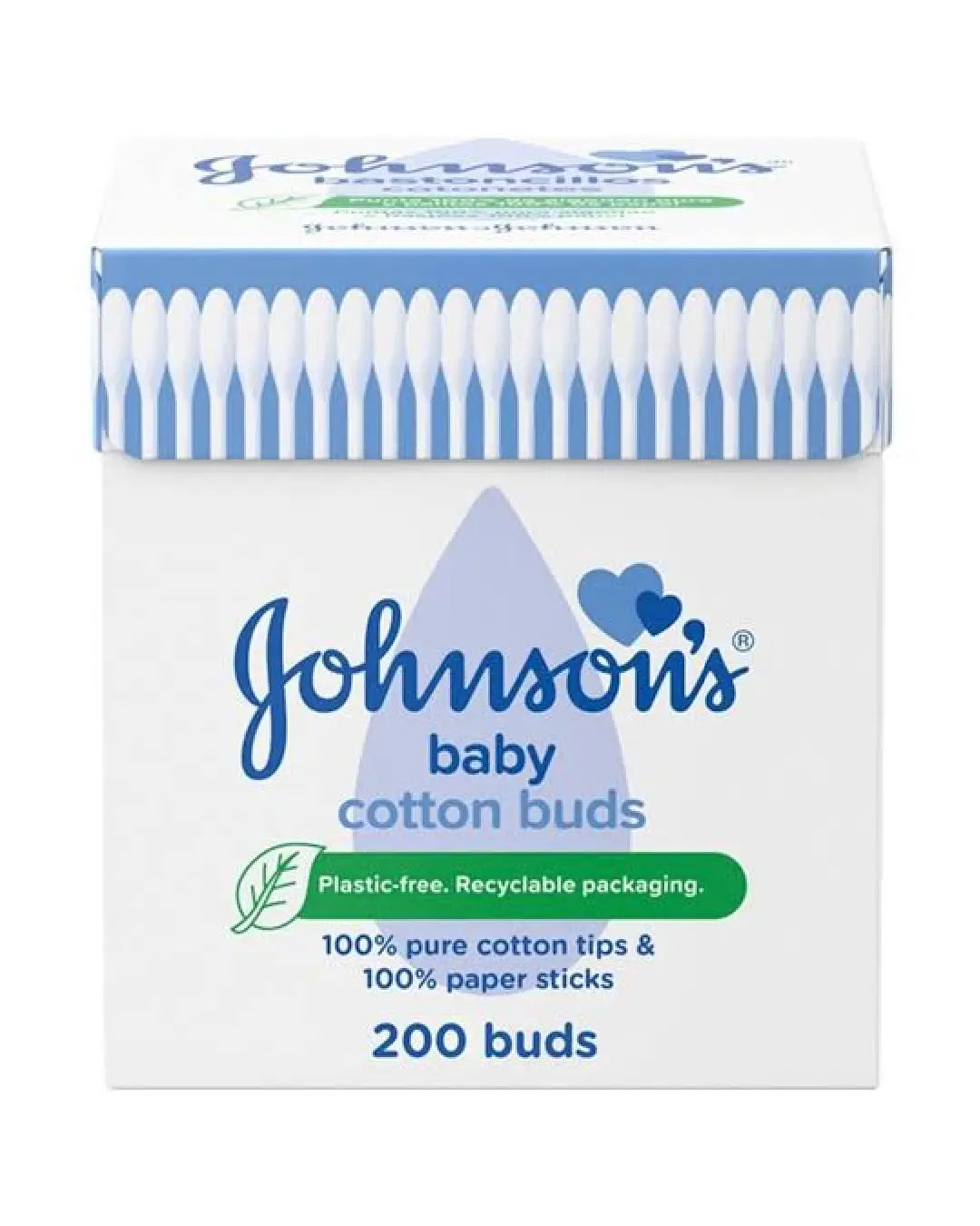 Johnsons Cotton Buds 200 (Pack of 6)