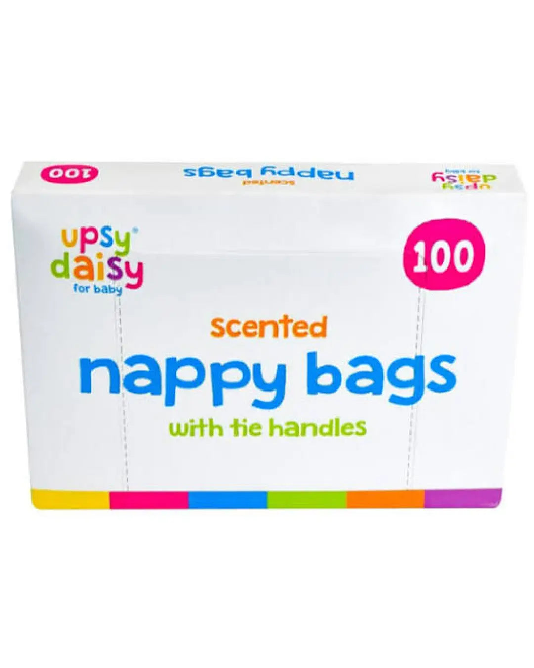 Upsy Daisy Scented Nappy Bags 100 (Pack of 1)