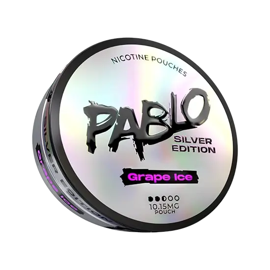 Pablo Silver Edition Nicotine Pouches (Pack of 5)