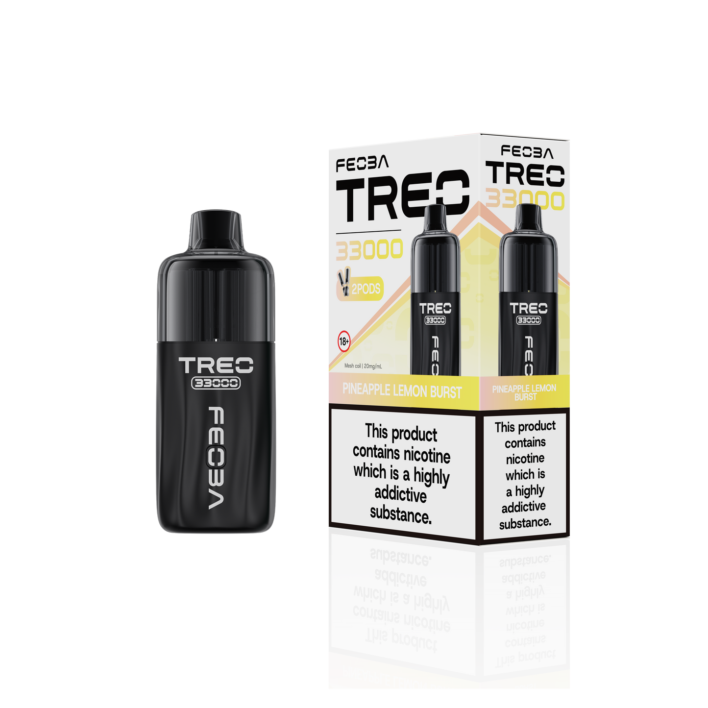 Feoba Treo 33K Prefilled Vape Kit (Pack of 6)