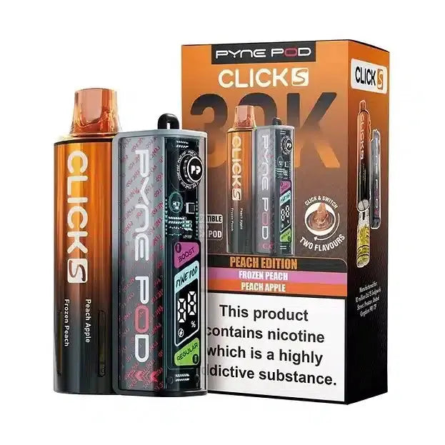 Pyne Pod Click S 30K Pre-Filled Pod Kit (Pack of 5)