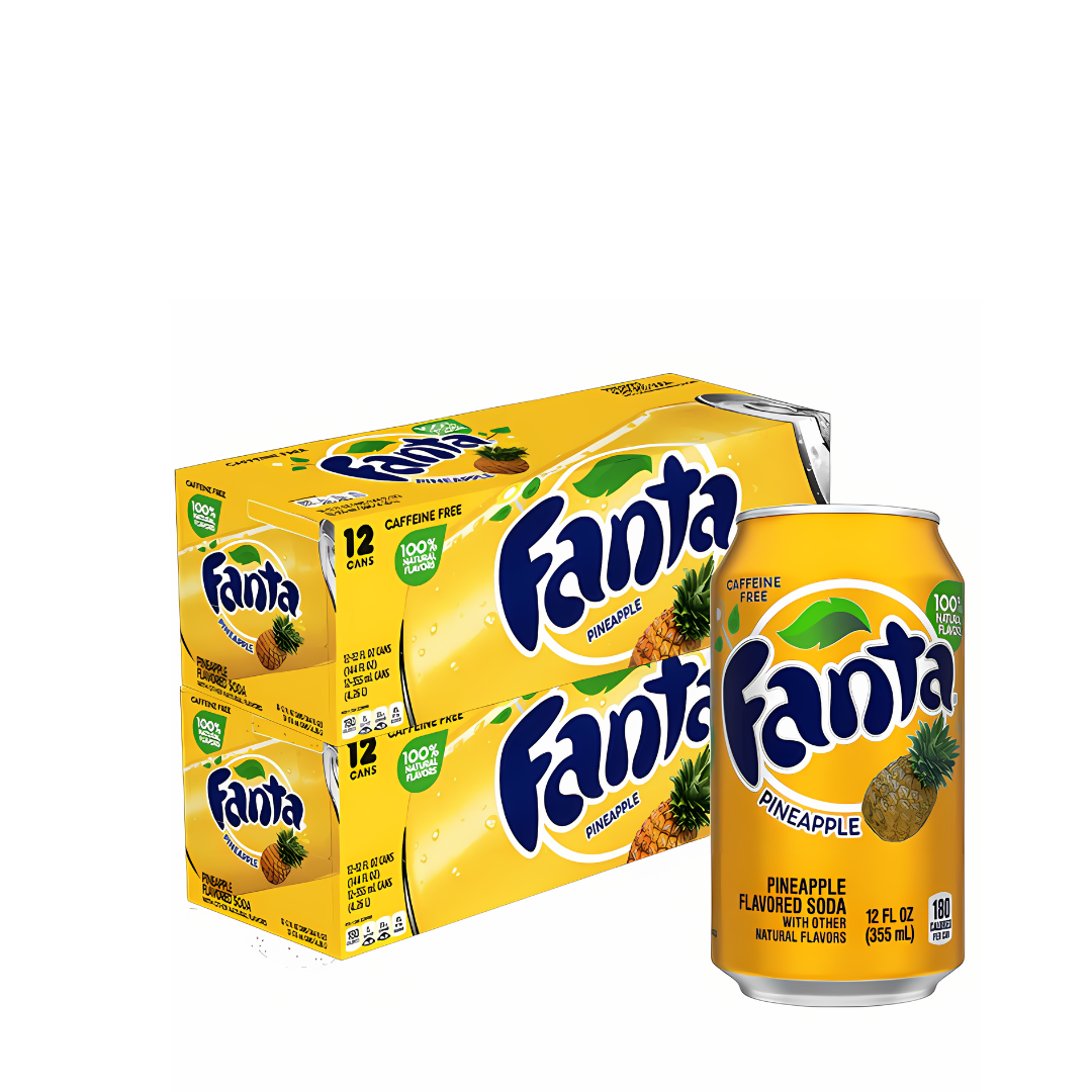 Fanta 355ml Cans (Pack of 12)(American)