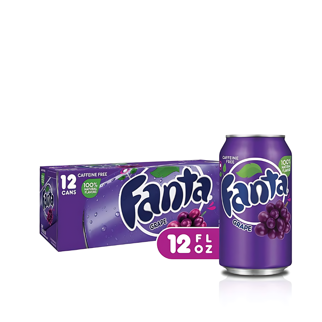 Fanta 355ml Cans (Pack of 12)(American)