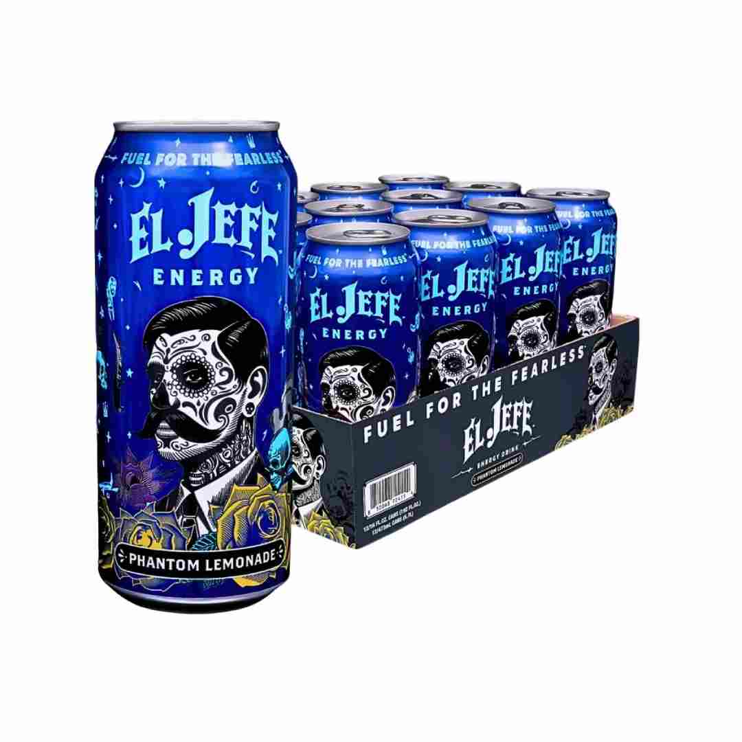 El Jefe 473ml Can (Pack of 12) - (Labels)