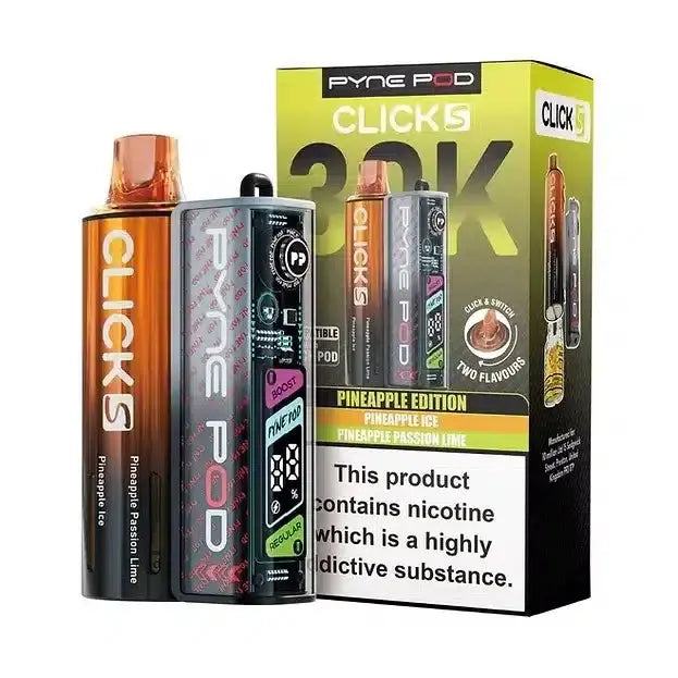 Pyne Pod Click S 30K Pre-Filled Pod Kit (Pack of 5)