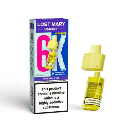 Lost Mary BM6000 Replacement Pods (Pack of 5) Lost Mary