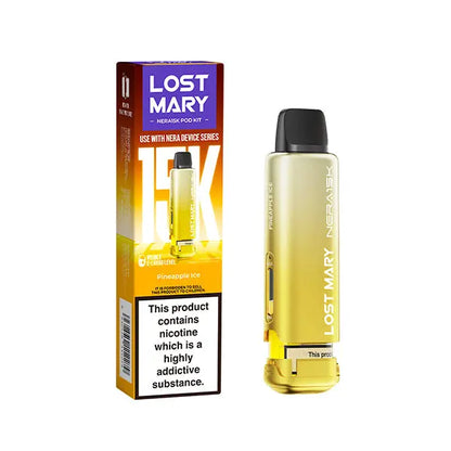Lost Mary Nera Replacement Pods 15K (Pack of 5) Lost Mary