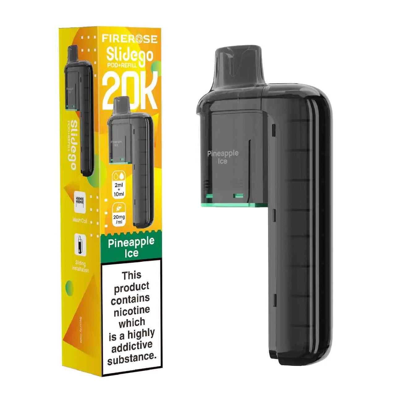 Firerose SLIDEGO 20K Replacement Pod (Pack of 5)