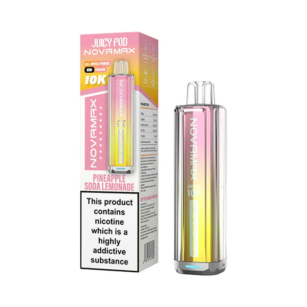 Juicy Pod Novamax 10K Pre-Filled Vape Kit (Pack of 5) Juicy Pod