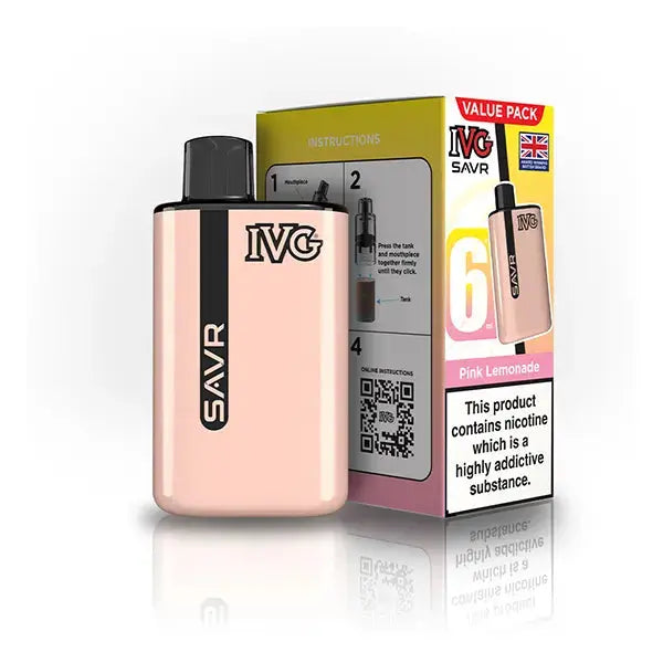IVG SAVR 3000 Puffs Pre-Filled Pod Kit (Pack of 5) IVG
