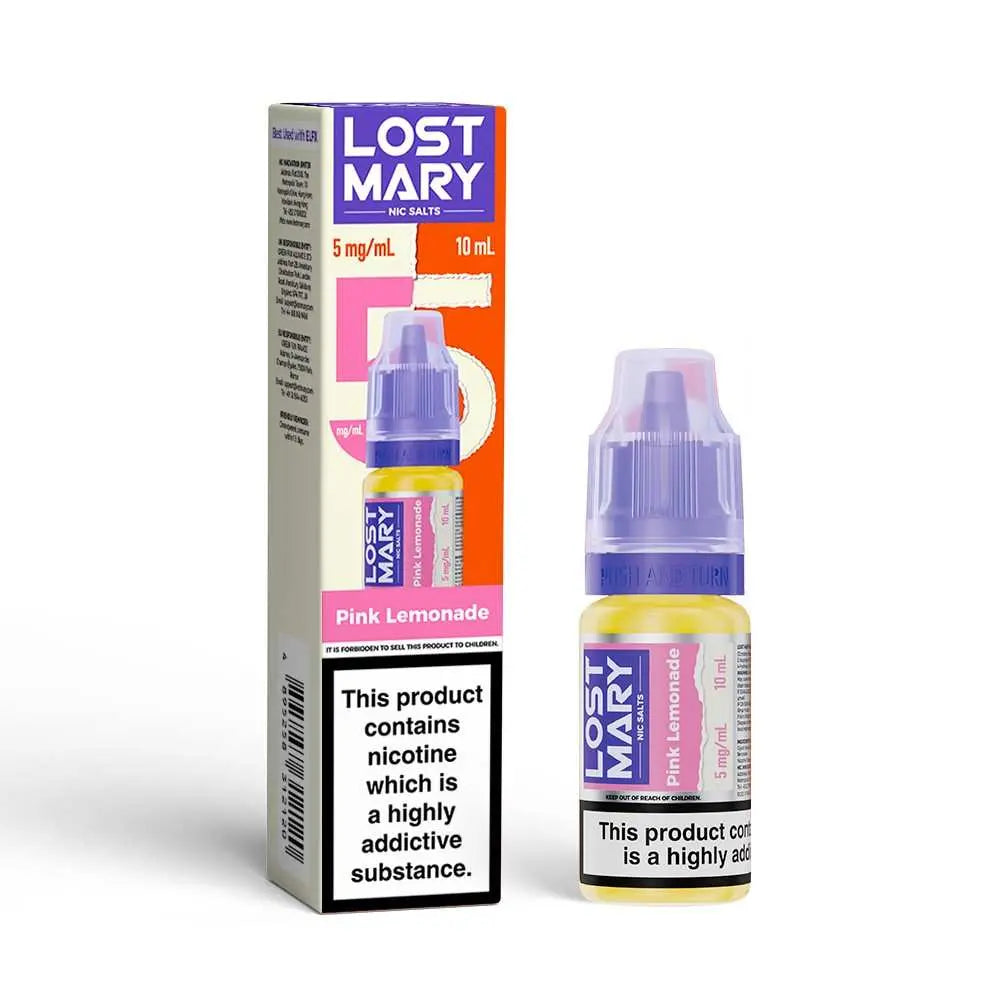Lost Mary Nic Salts 5mg (Pack of 10)